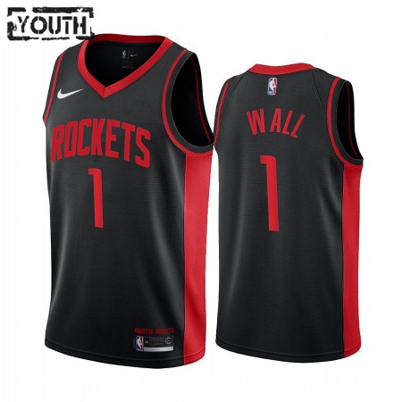 Maglia NBA Houston Rockets John Wall 1 2020-21 Earned Edition Swingman - Bambino